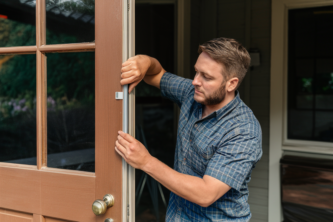 How to Install Weather Stripping on a Door for Improved Insulation