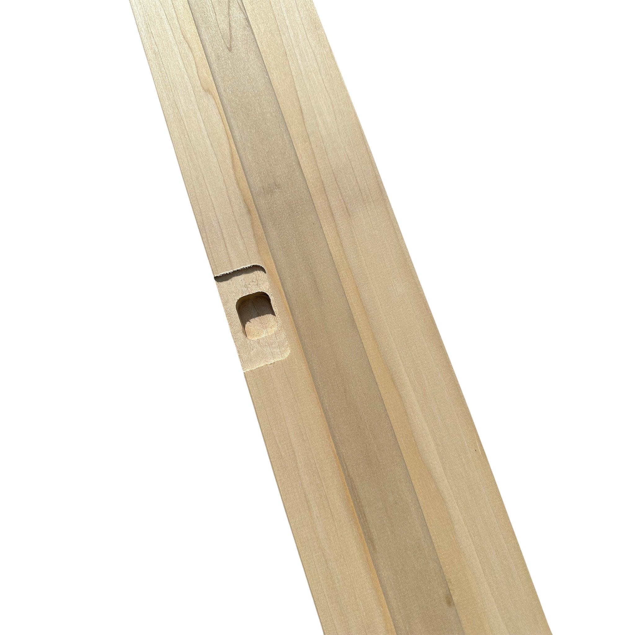 Single Interior Jamb Leg (4-9/16" depth, for 80" tall door) - Pease Doors: The Door Store