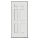 36" x 80" OUTSWING Prehung Smooth Fiberglass Entry Door System (6 Panel) - Pease Doors: The Door Store