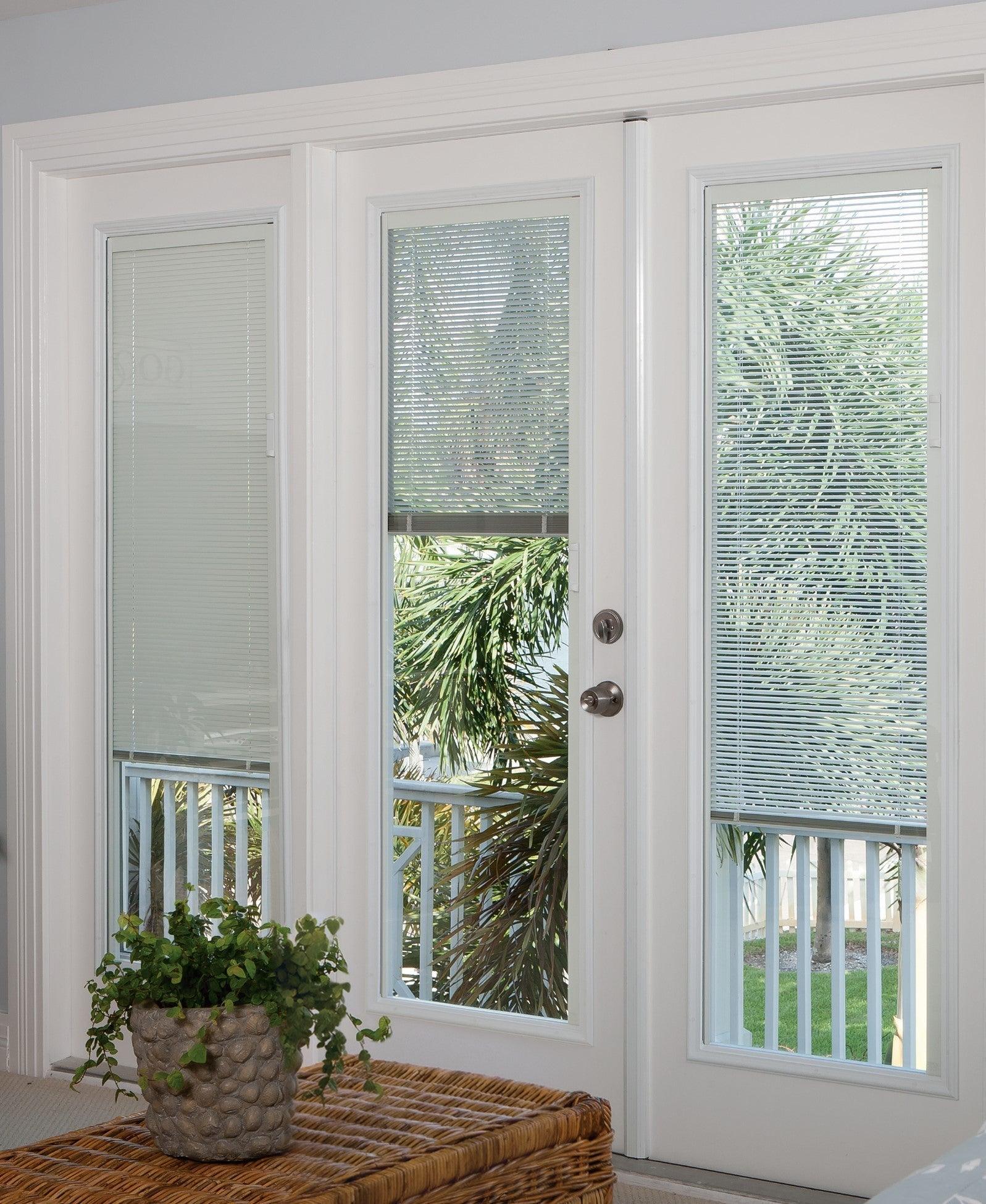 Raise & Lower Blinds Glass and Frame Kit (Extra Wide Tall Full Sidelite) - Pease Doors: The Door Store