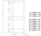 Poplar Interior Door Slab (2 Panel Shaker) - Pease Doors: The Door Store