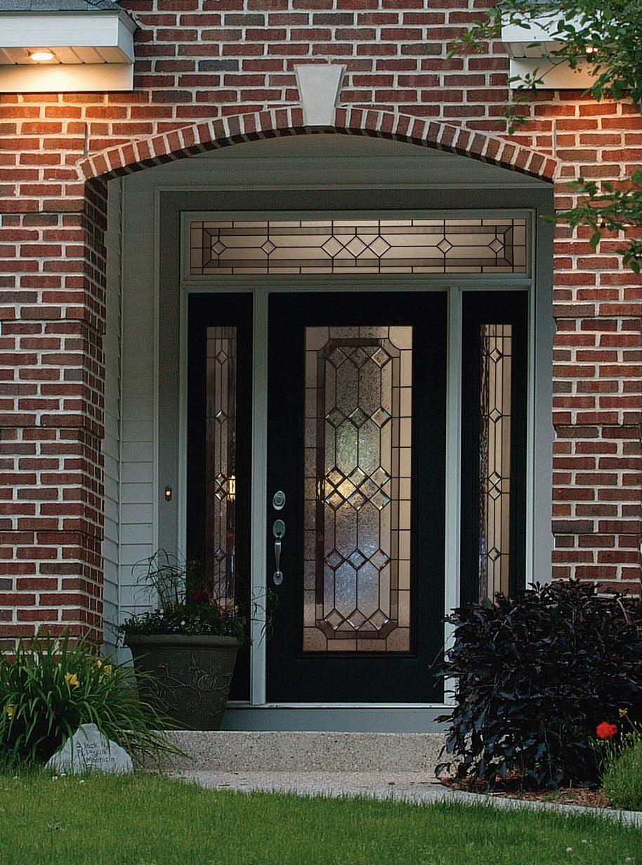 Stratford Glass and Frame Kit (Half Lite 24" x 38" Frame Size) - Pease Doors: The Door Store