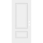 36" Smooth Fiberglass Entry Door Slab (3/4 Lite) - Pease Doors: The Door Store