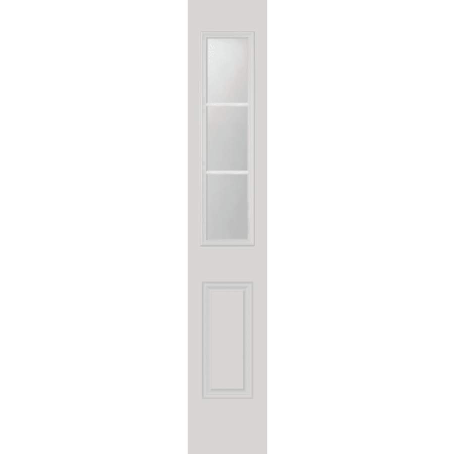 Clear Simulated 3 Lite Glass and Frame Kit (Half Sidelite 10" x 38" Frame Size) - Pease Doors: The Door Store