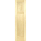 Poplar Interior Door Slab (3 Panel Craftsman) - Pease Doors: The Door Store