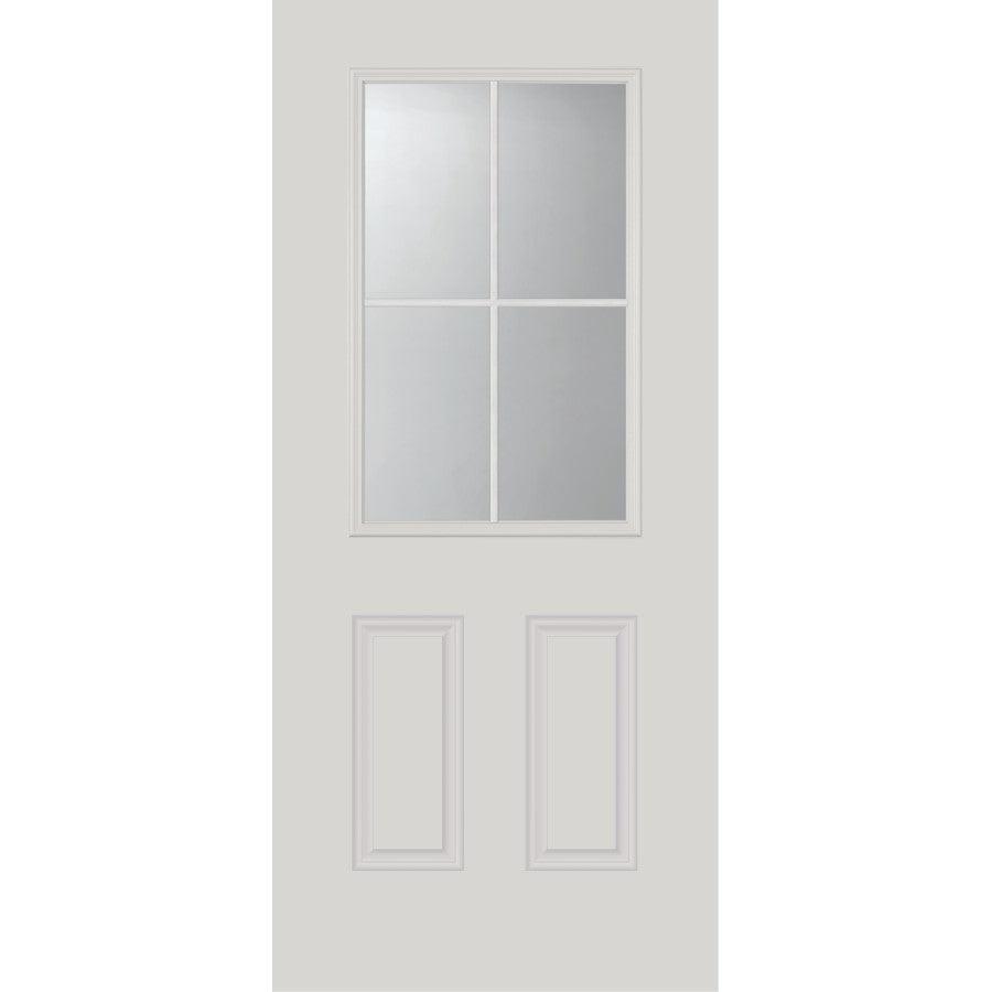 Clear 4 Lite Glass and Frame Kit (Half Lite 24" x 38" Frame Size) - Pease Doors: The Door Store