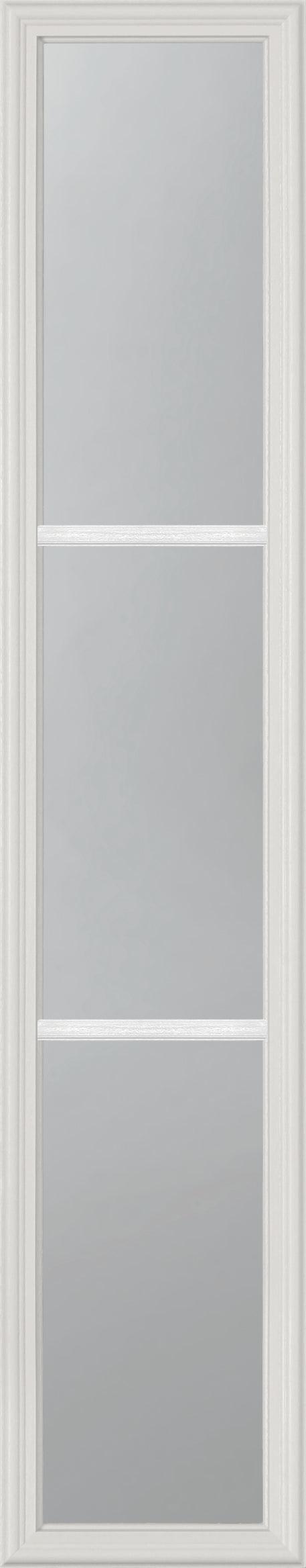 Clear 3 Lite Glass and Frame Kit (3/4 Sidelite 10" x 50" Frame Size) - Pease Doors: The Door Store