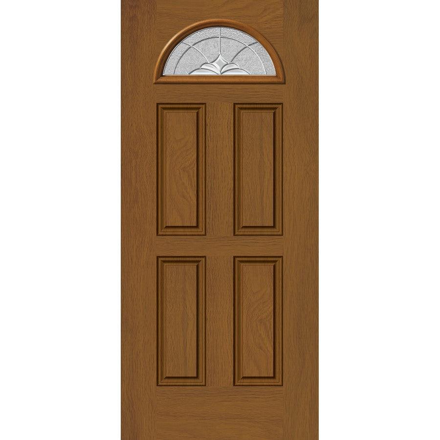 Grosvenor Glass and Frame Kit (Fanlite 24" x 12" Frame Size) - Pease Doors: The Door Store