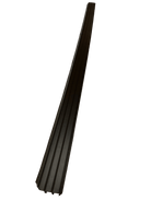 36" Universal Staple-On Door Sweep - Bronze - Pease Doors: The Door Store