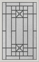 Lisbon Glass and Frame Kit (Half Lite 24" x 38" Frame Size) - Pease Doors: The Door Store