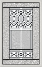 Harlow Glass and Frame Kit (Half Lite 24" x 38" Frame Size) - Pease Doors: The Door Store