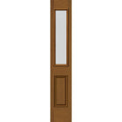 Frost Glass and Frame Kit (Half Sidelite 10" x 38" Frame Size) - Pease Doors: The Door Store