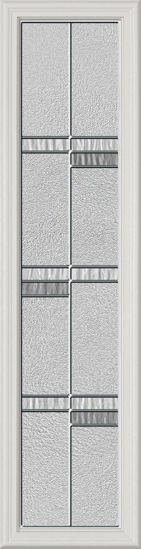 Urban Glass and Frame Kit (Half Sidelite 10" x 38" Frame Size) - Pease Doors: The Door Store