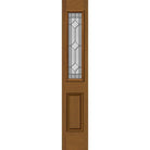 Stratford Glass and Frame Kit (Half Sidelite 10" x 38" Frame Size) - Pease Doors: The Door Store