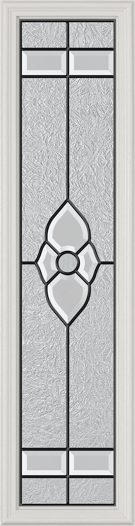 Normandy Glass and Frame Kit (Half Sidelite 10" x 38" Frame Size) - Pease Doors: The Door Store