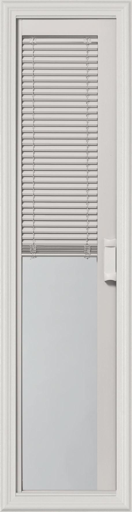 Raise & Lower Blinds Glass and Frame Kit (Half Sidelite 10" x 38" Frame Size) - Pease Doors: The Door Store