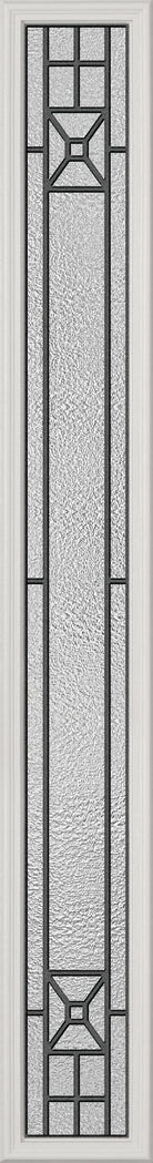 Lisbon Glass and Frame Kit (Full Sidelite 9" x 66" Frame Size) - Pease Doors: The Door Store