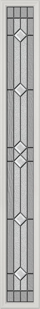 Stratford Glass and Frame Kit (Full Sidelite 9" x 66" Frame Size) - Pease Doors: The Door Store