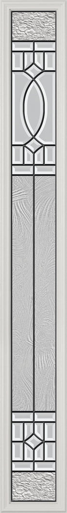 Harlow Glass and Frame Kit (Full Sidelite 9" x 66" Frame Size) - Pease Doors: The Door Store