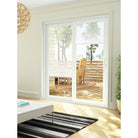 4 Panel Sliding White Patio Door (Raise & Lower Blinds) - Pease Doors: The Door Store