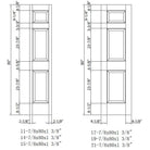 Solid Wood Interior Door Slab (6 Panel, Primed) - Pease Doors: The Door Store