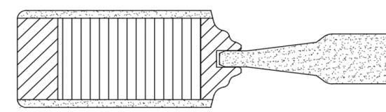 Poplar Interior Door Slab (2 Panel Archtop) - Pease Doors: The Door Store