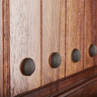 36" Prehung Mahogany Entry Door System (Speakeasy Clavos) - Pease Doors: The Door Store