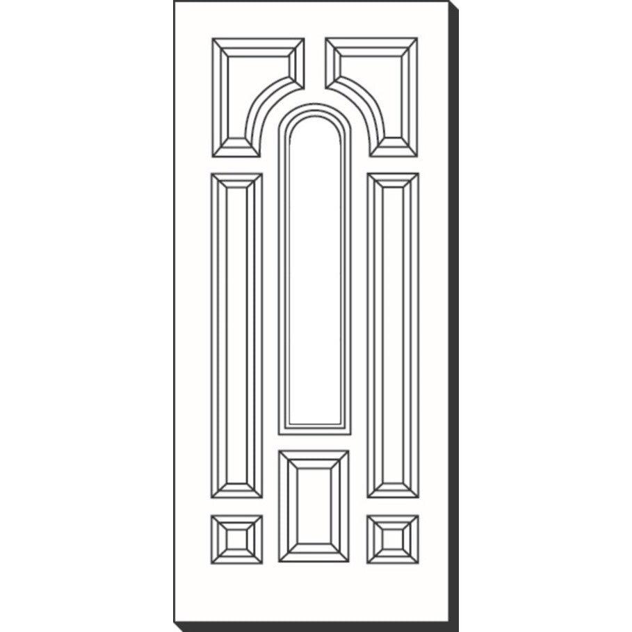 Round Top 10" x 44" Frame Kit - Pease Doors: The Door Store