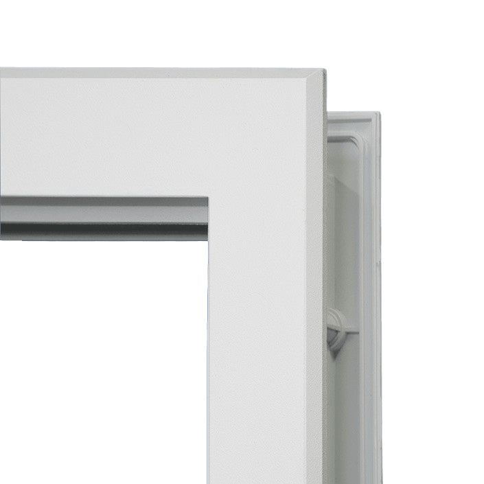 Raise & Lower Blinds Glass and Frame Kit (3/4 Sidelite 10" x 50" Frame Size) - Pease Doors: The Door Store