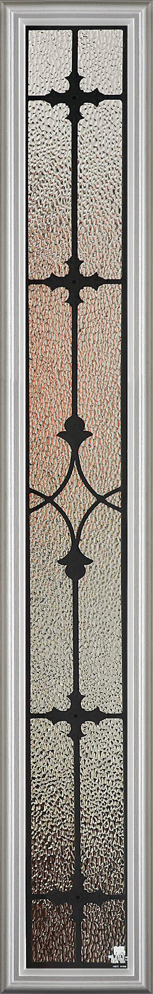 Charleston Glass and Frame Kit (Full Sidelite 9" x 66" Frame Size) - Pease Doors: The Door Store