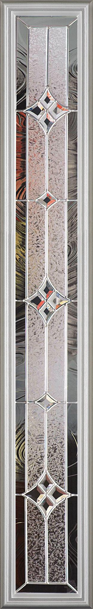 Wexford Glass and Frame Kit (Full Sidelite 9" x 66" Frame Size) - Pease Doors: The Door Store