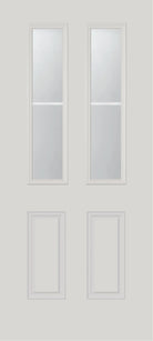 Clear 2 Lite Glass and Frame Kit (Half Sidelite 10" x 38" Frame Size) - Pease Doors: The Door Store