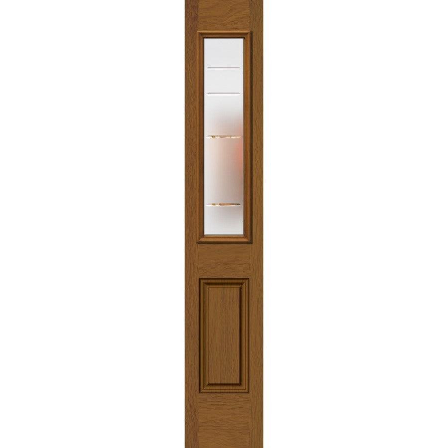 Clean Lines Glass and Frame Kit (Half Sidelite 10" x 38" Frame Size) - Pease Doors: The Door Store