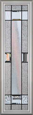 Portland Glass and Frame Kit (Half Sidelite 10" x 38" Frame Size) - Pease Doors: The Door Store