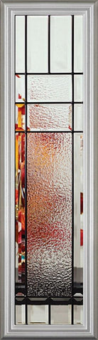 Paxton Glass and Frame Kit (Half Sidelite 10" x 38" Frame Size) - Pease Doors: The Door Store