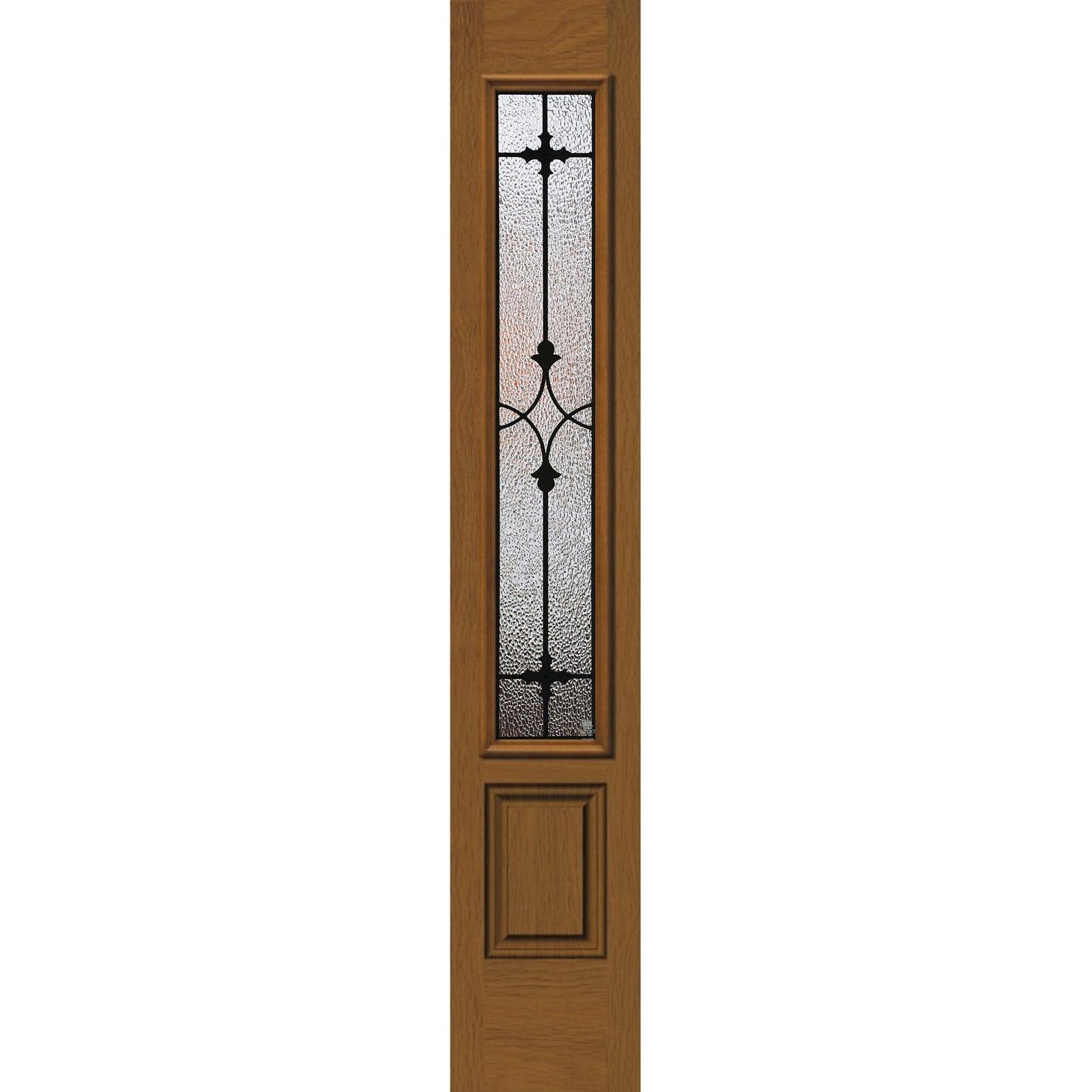 Charleston Glass and Frame Kit (3/4 Sidelite 10" x 50" Frame Size) - Pease Doors: The Door Store