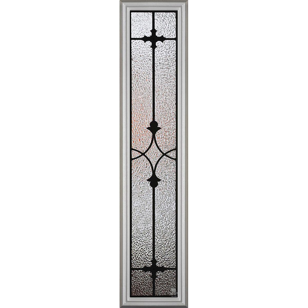 Charleston Glass and Frame Kit (3/4 Sidelite 10" x 50" Frame Size) - Pease Doors: The Door Store