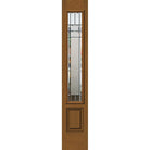 Paxton Glass and Frame Kit (3/4 Sidelite 10" x 50" Frame Size) - Pease Doors: The Door Store