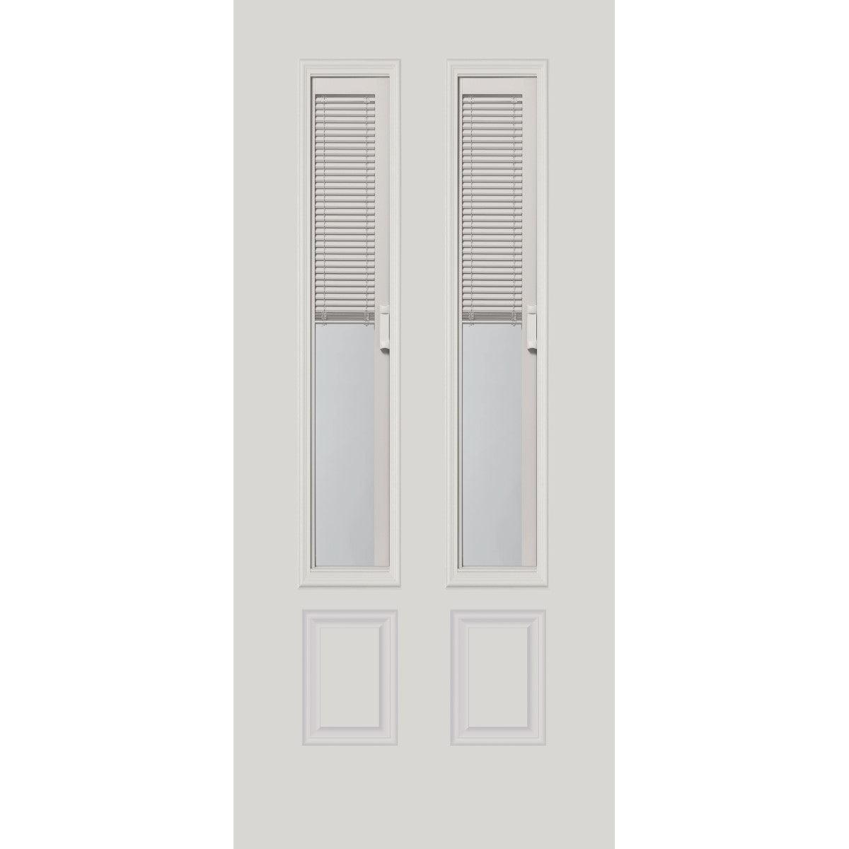 Raise & Lower Blinds Glass and Frame Kit (3/4 Sidelite 10" x 50" Frame Size) - Pease Doors: The Door Store