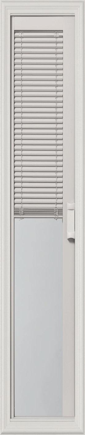 Raise & Lower Blinds Glass and Frame Kit (3/4 Sidelite 10" x 50" Frame Size) - Pease Doors: The Door Store