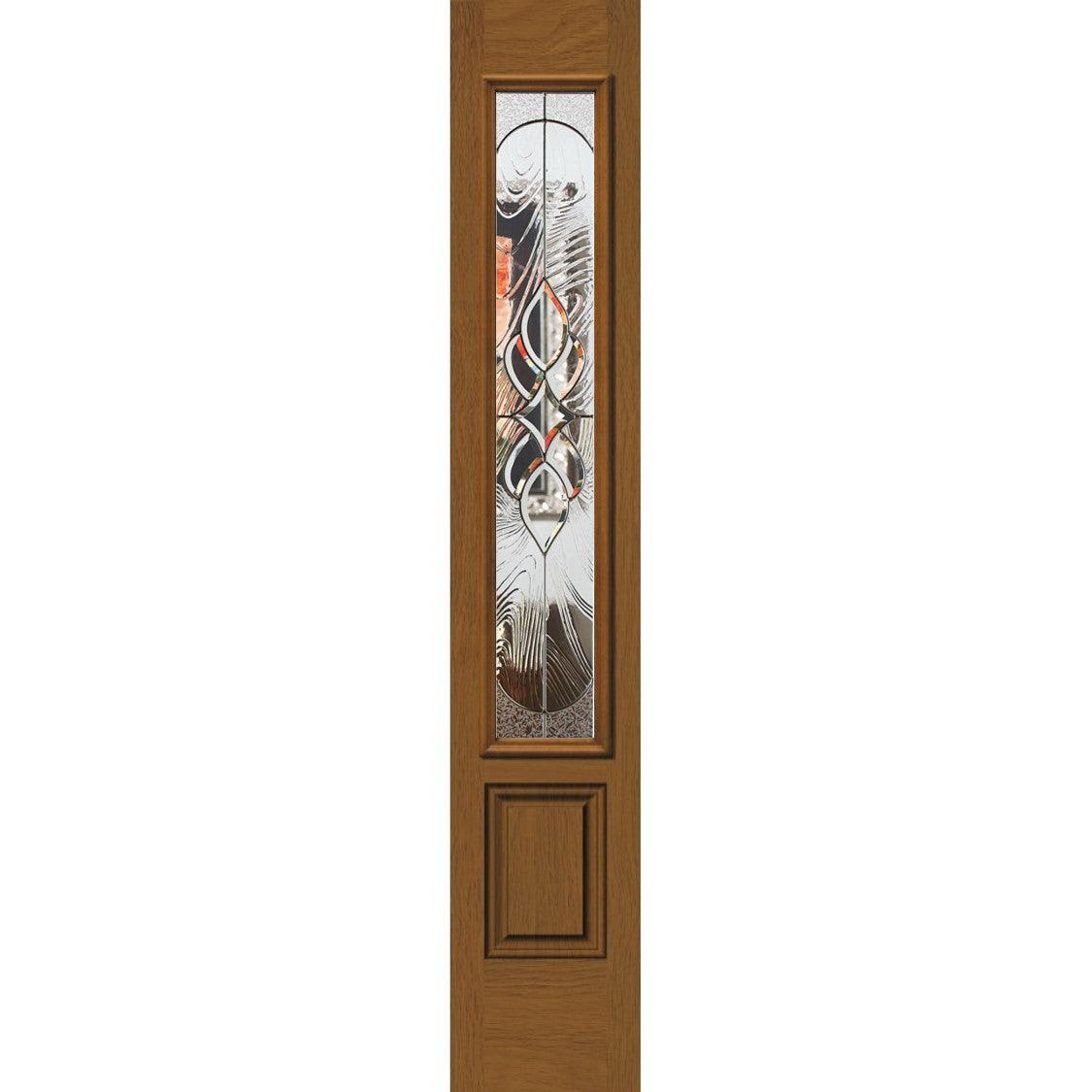 Saxon Glass and Frame Kit (3/4 Sidelite 10" x 50" Frame Size) - Pease Doors: The Door Store