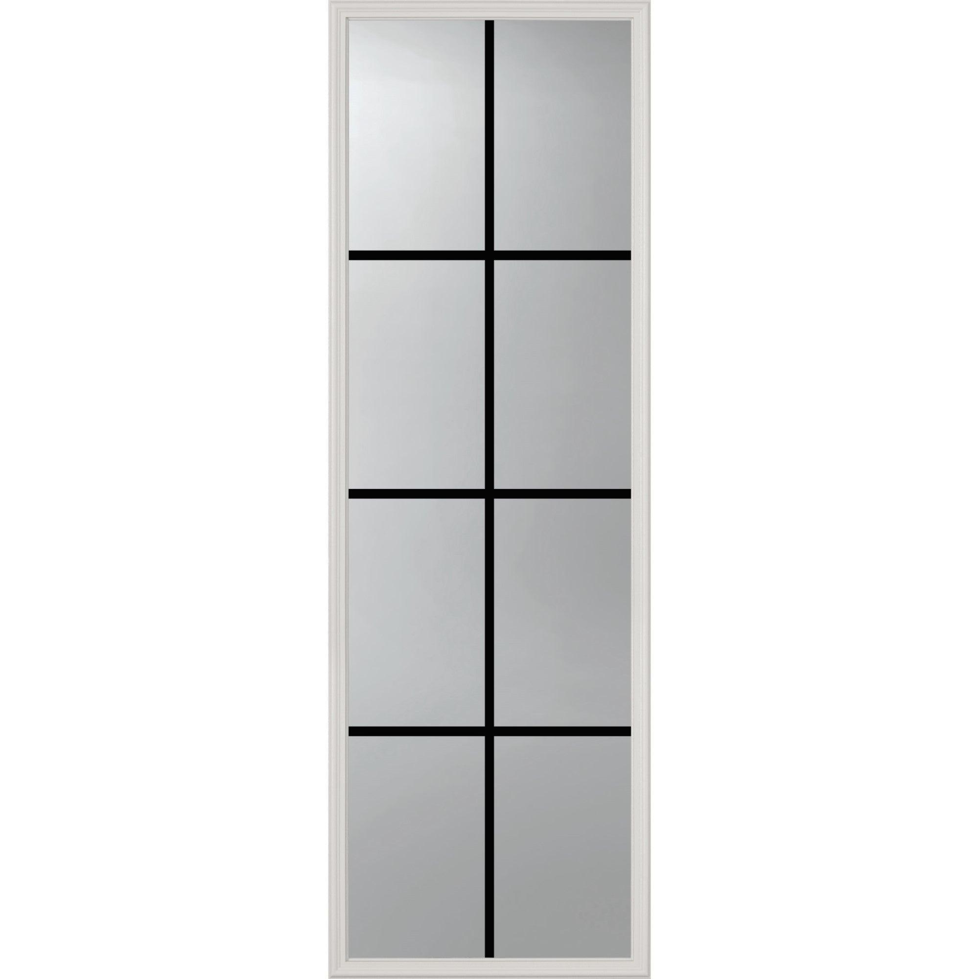 Grills Between Glass 8 Lite Glass and Frame Kit (Full Lite) - Pease Doors: The Door Store