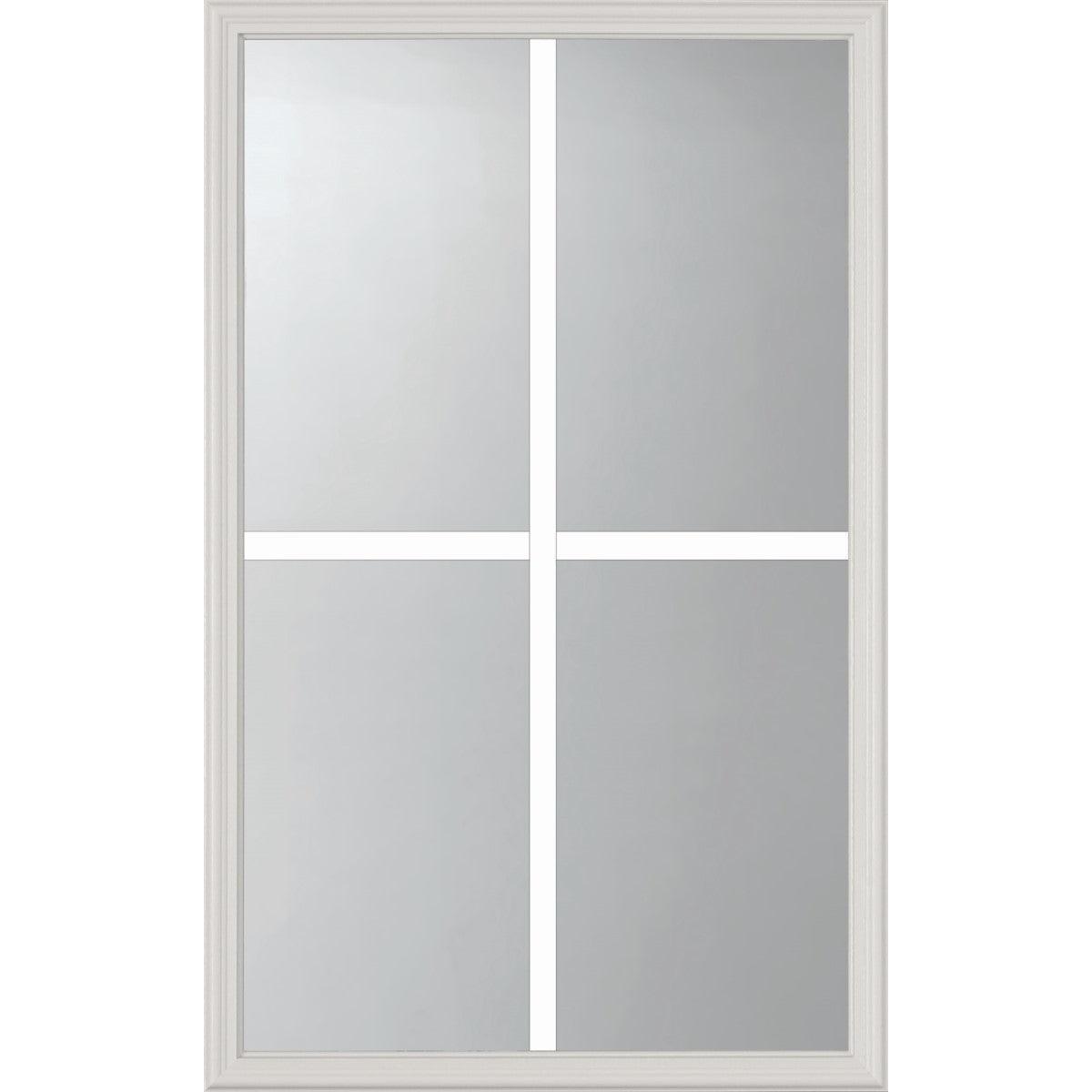 Grills Between Glass 4 Lite Glass and Frame Kit (Half Lite) - Pease Doors: The Door Store