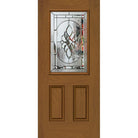 Saxon Glass and Frame Kit (Half Lite 24" x 38" Frame Size) - Pease Doors: The Door Store