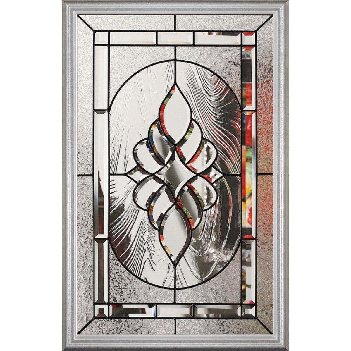 Saxon Glass and Frame Kit (Half Lite 24" x 38" Frame Size) - Pease Doors: The Door Store