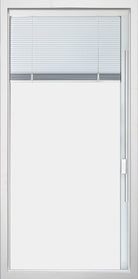 Raise & Lower Blinds Glass and Frame Kit (3/4 Lite 24" x 50" Frame Size) - Pease Doors: The Door Store