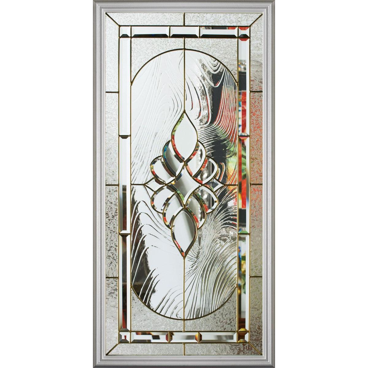 Saxon Glass and Frame Kit (3/4 Lite 24" x 50" Frame Size) - Pease Doors: The Door Store