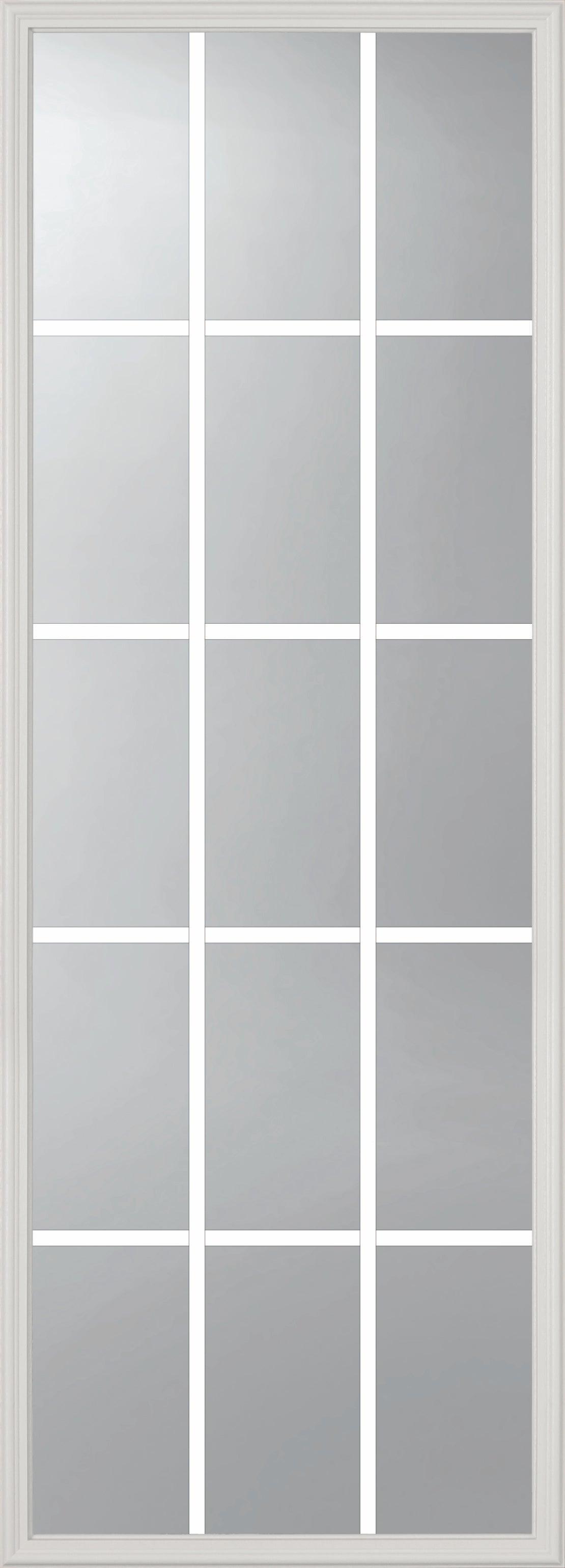 Grills Between Glass 15 Lite Glass and Frame Kit (Full Lite) - Pease Doors: The Door Store