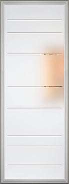 Clean Lines Glass and Frame Kit (Full Lite 24" x 66" Frame Size) - Pease Doors: The Door Store