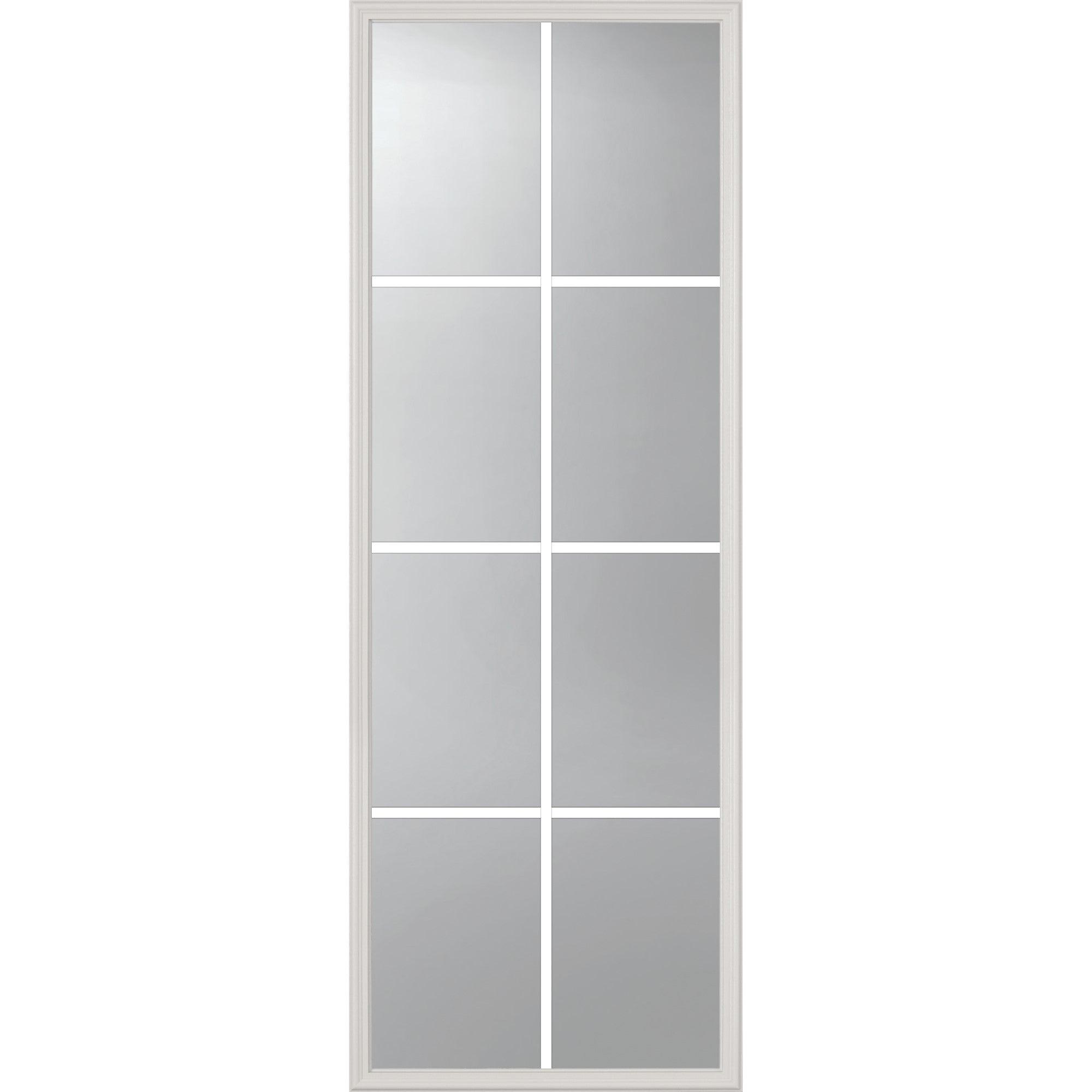 Grills Between Glass 8 Lite Glass and Frame Kit (Full Lite) - Pease Doors: The Door Store